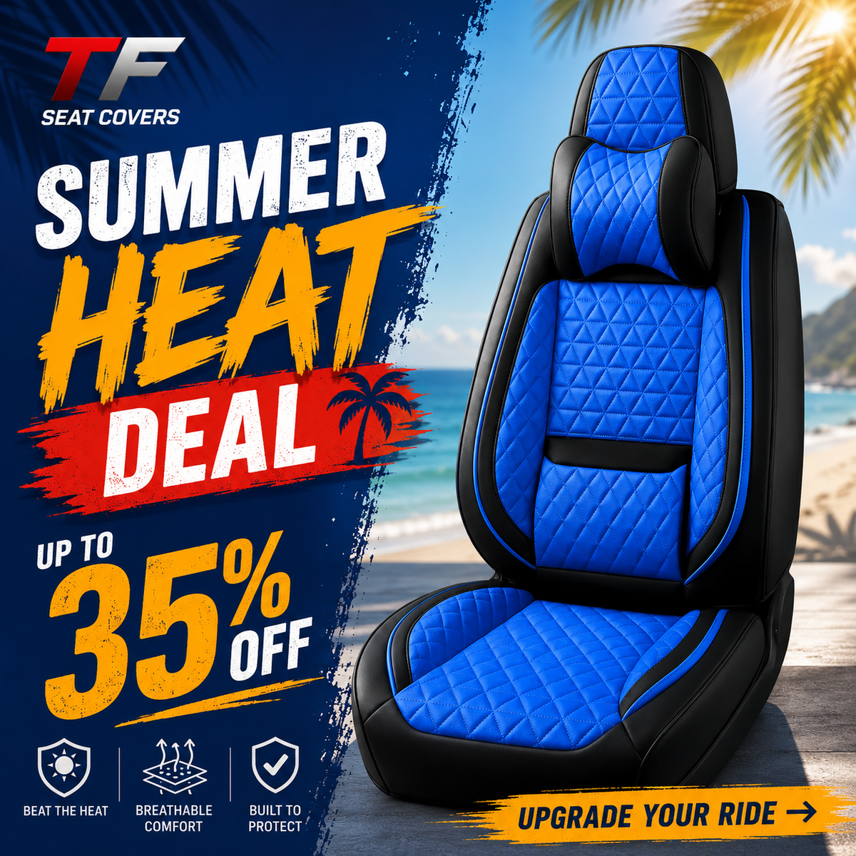 Premium Seat Covers | Custom Fit for Cars, SUVs & Trucks