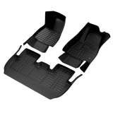 Sharkskin Custom-Fit Tesla Model Y (5-Seater) All-Weather Floor Mats 4