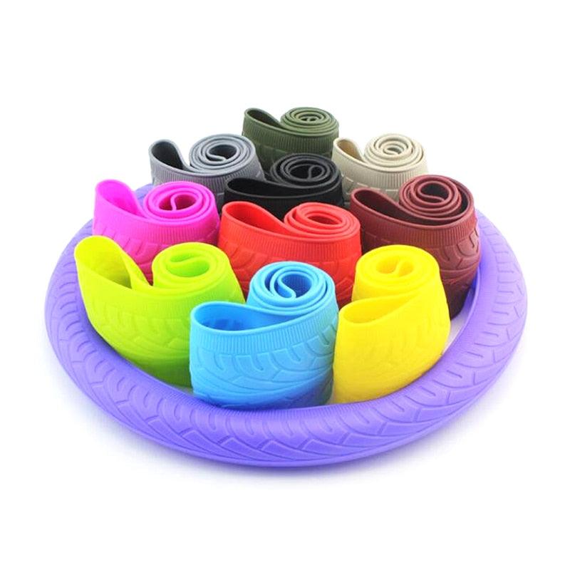 Silicone Steering Wheel Cover — Anti-Slip, Universal Fit
