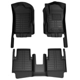 Sharkskin Custom-Fit Ford Ranger Next-Gen 2022–2024 All-Weather Floor Mats 2