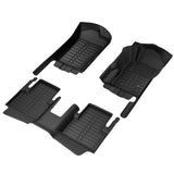 Sharkskin Custom-Fit Ford Ranger Next-Gen 2022–2024 All-Weather Floor Mats 3