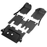 Sharkskin Custom-Fit Isuzu MU-X 3 Rows 2021–2025 All-Weather Floor Mats 3