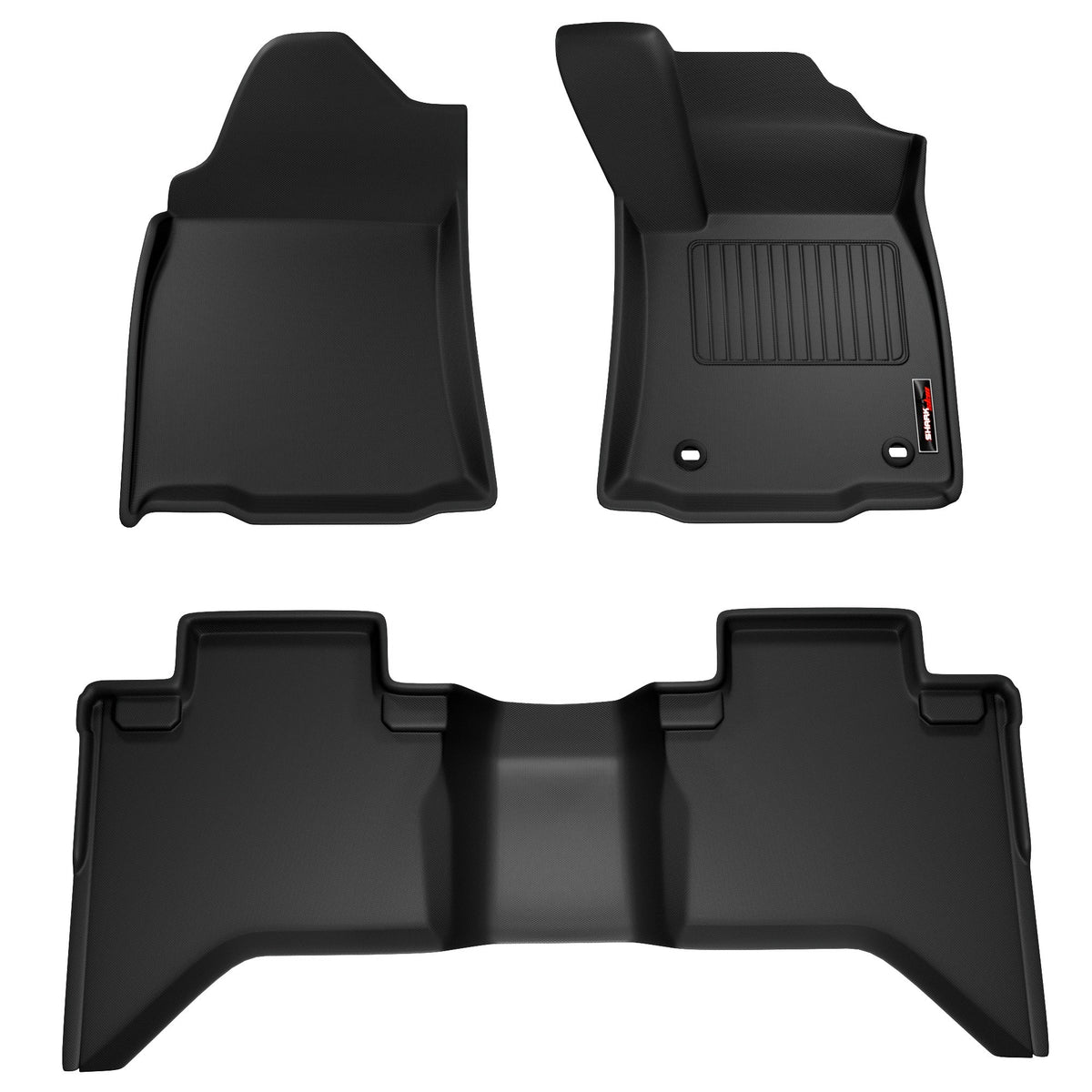 Sharkskin Custom-Fit Toyota Hilux 2018+ 3D TPE All-Weather Floor Mats - main thumbnail 20260723