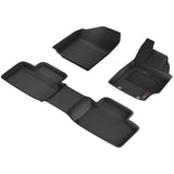 Sharkskin Custom-Fit Toyota Corolla 2020–2025 3D TPE All-Weather Floor Mats 3