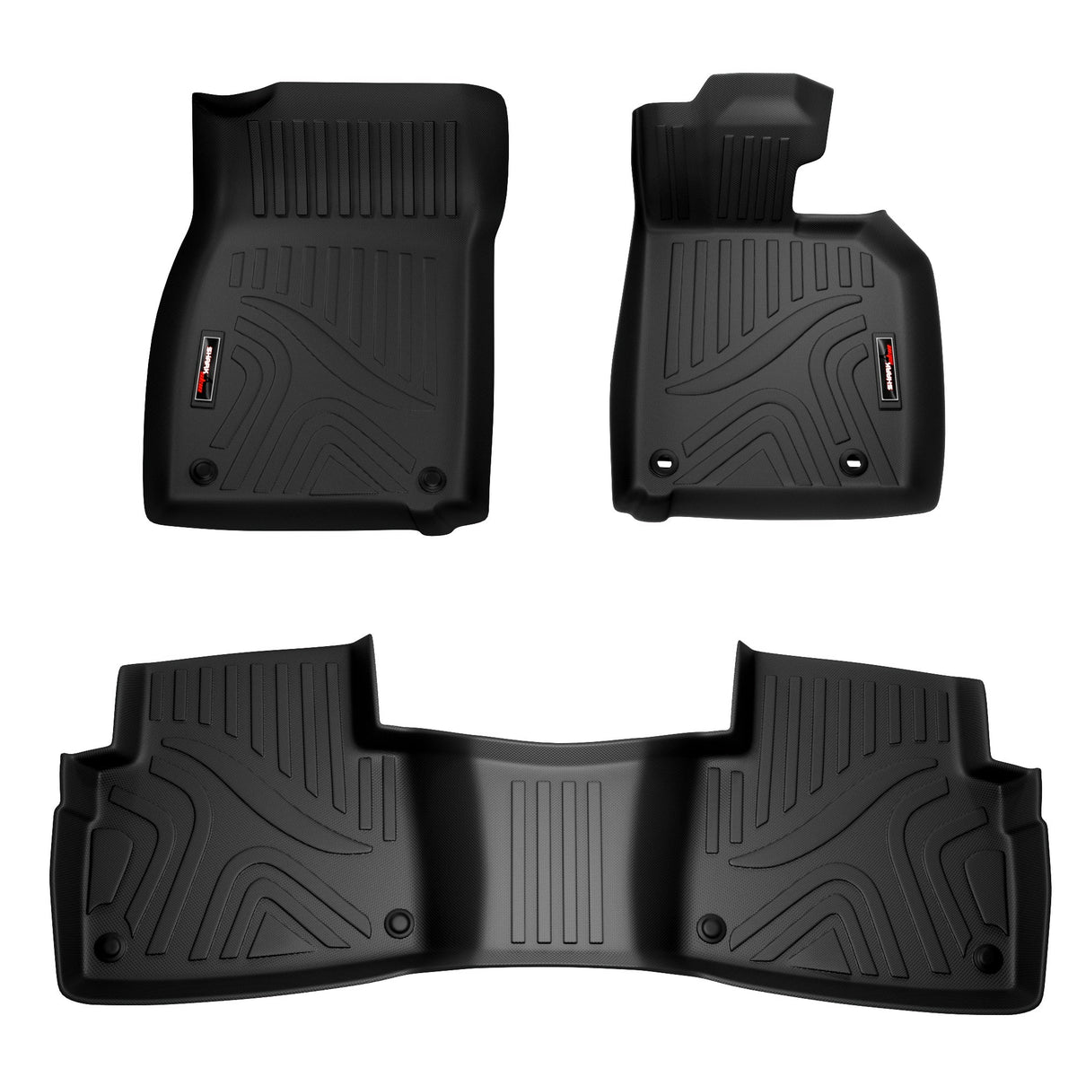 Sharkskin Custom-Fit Toyota Camry 2024+ 3D TPE All-Weather Floor Mats - main thumbnail 20260723