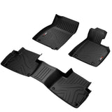 Sharkskin Custom-Fit Toyota Camry 2024+ 3D TPE All-Weather Floor Mats 3