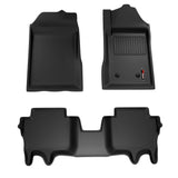 Sharkskin Custom-Fit Ford Everest 2025+ 3D TPE All-Weather Floor Mats 2