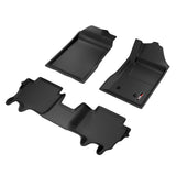 Sharkskin Custom-Fit Ford Everest 2025+ 3D TPE All-Weather Floor Mats 3