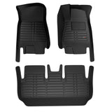 Sharkskin Custom-Fit Tesla Model 3 (5-Seater) All-Weather Floor Mats 2